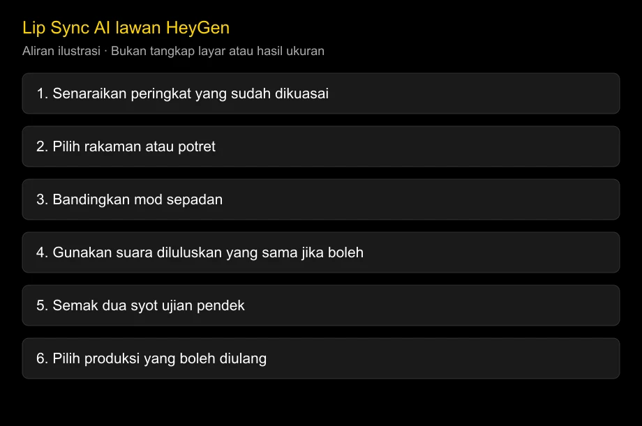 Lip Sync AI lawan HeyGen: alat khusus atau aliran video bersama?