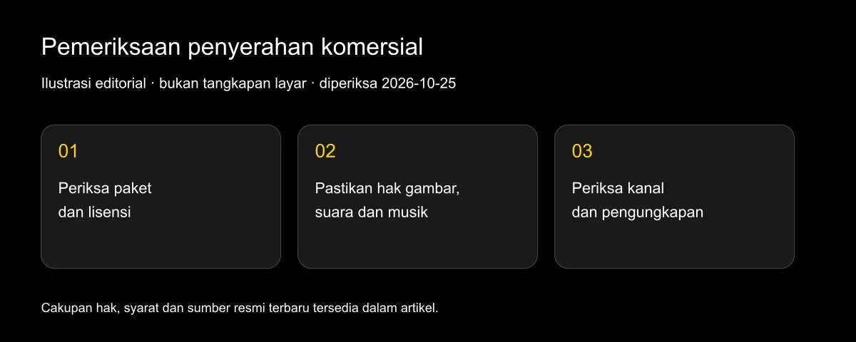 Bolehkah video lip sync AI dipakai secara komersial?