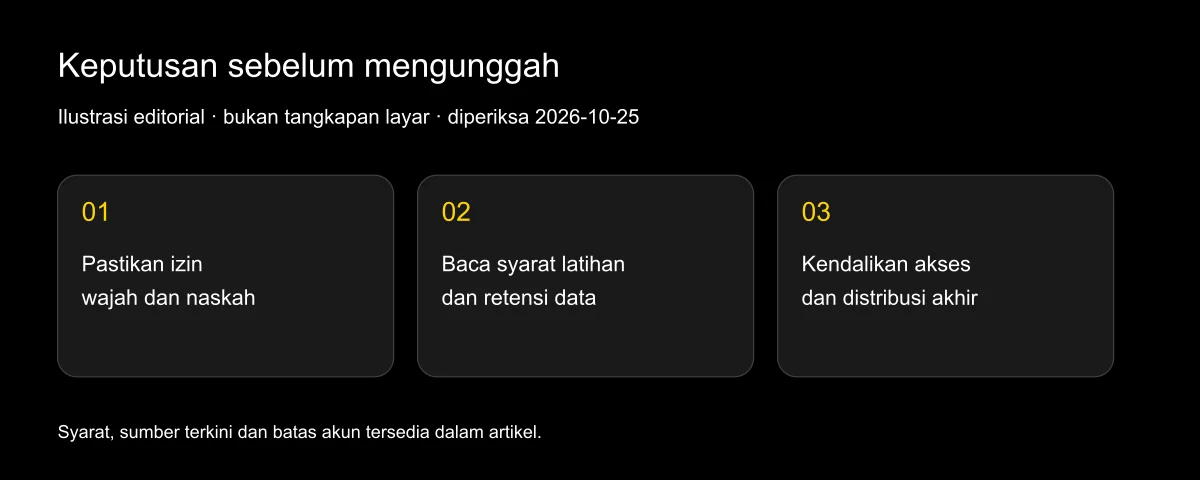 Amankah mengunggah foto wajah ke alat AI?