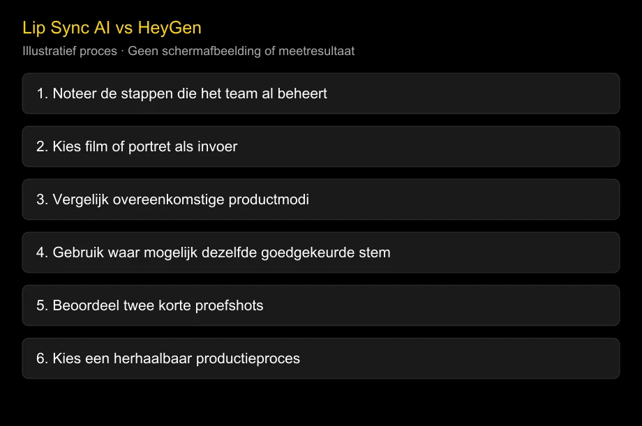 Lip Sync AI vs HeyGen: specialist of gedeelde videowerkwijze?