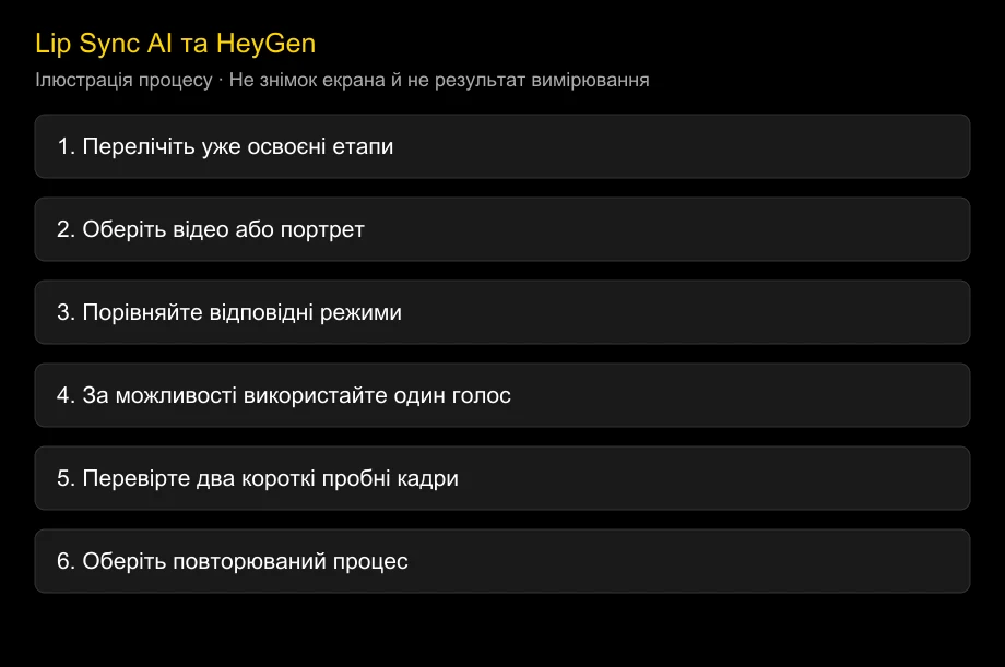 Lip Sync AI чи HeyGen: спеціаліст або спільний відеопроцес?